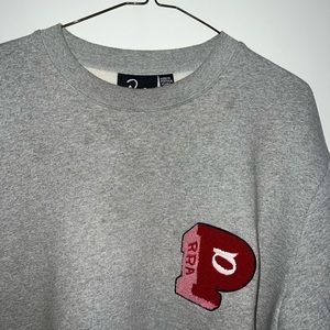 PARRA P LOGO SWEATSHIRT GREY